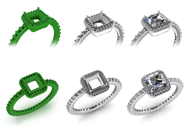 Takeda Jewelry(武田宝石)のオーダーメイドジュエリーは3D CAD, 3Dプリンターの最新技術による破格の値段を実現！
