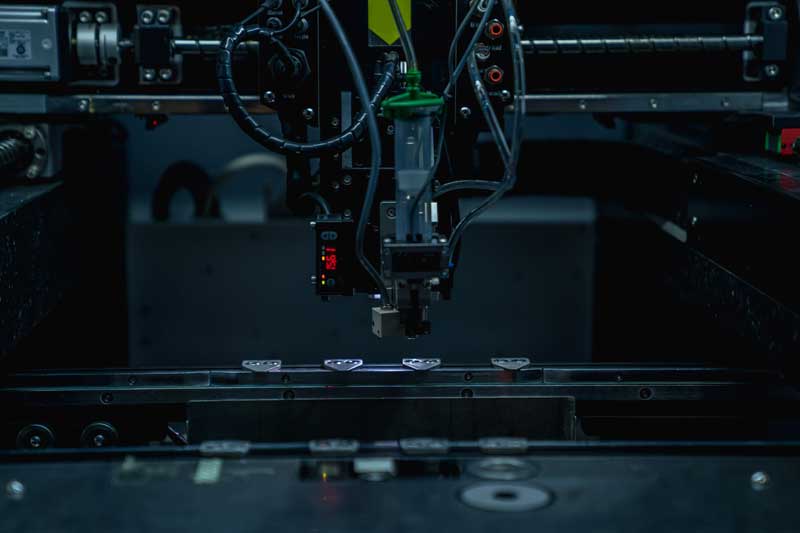 3Dプリンターを使用した製造プロセス